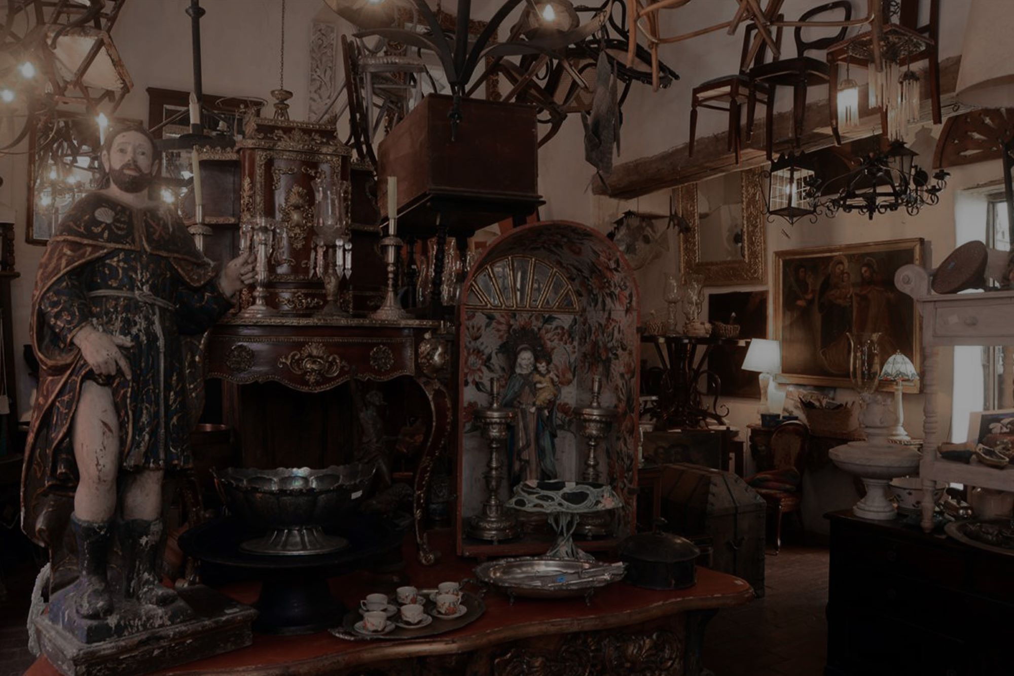 shopping for antiques