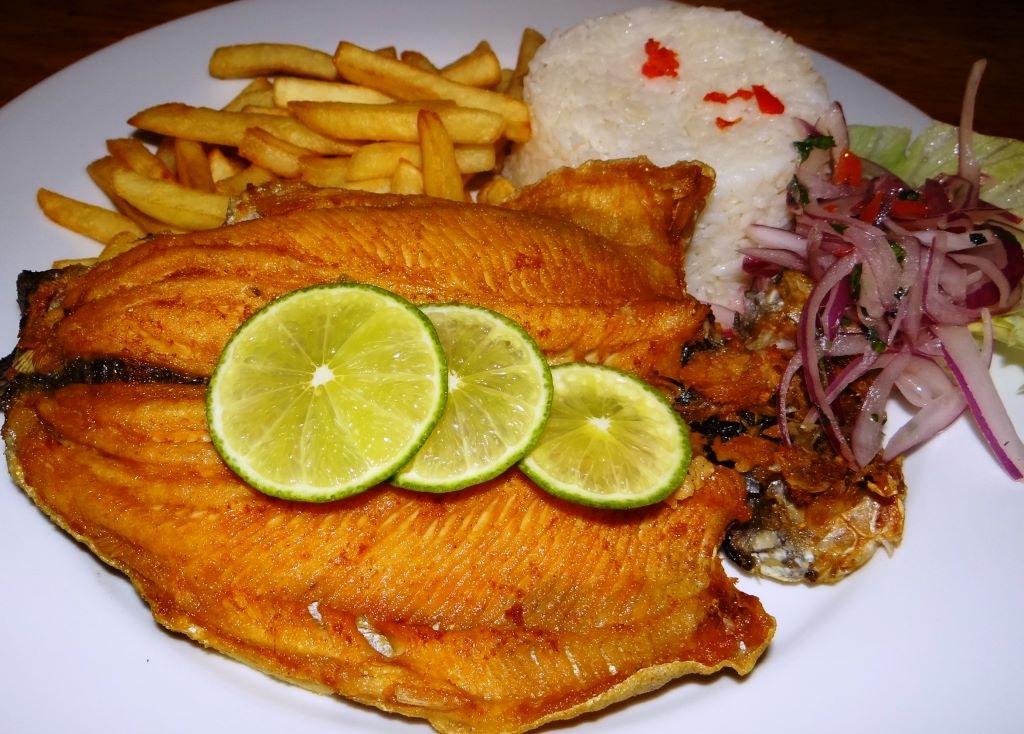 Colombian Fried Trout